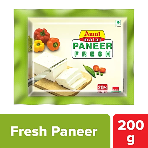 Amul Malai Fresh Paneer 200 g