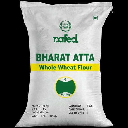 NAFED Bharat Atta Whole Wheat Flour 10 kg