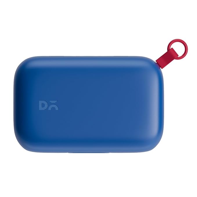 DailyObjects Electric Blue Park Tech Organiser | Travel Digital Accessories Storage Case