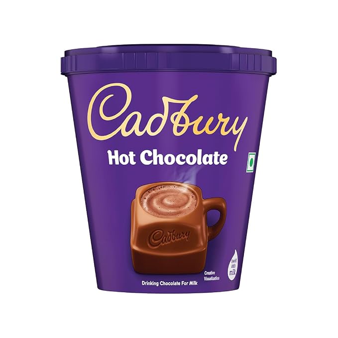 Cadbury Hot Chocolate Drink Powder Mix 200g | Rich & Creamy Drinking Chocolate | Instant Hot Cocoa Mix