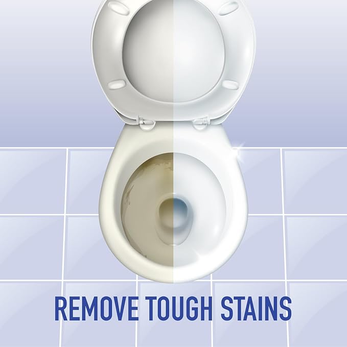 Presto disinfectant toilet cleaner removes stubborn toilet stains and provides a hygienic clean.
