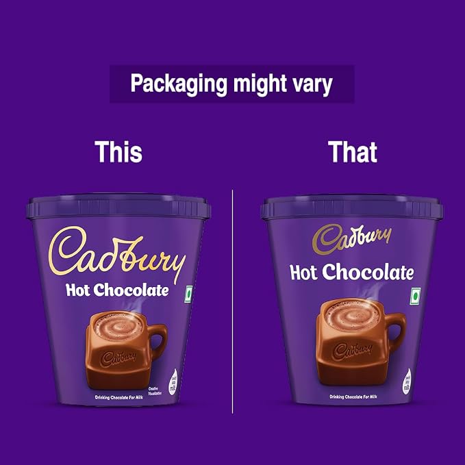 Cadbury Hot Chocolate Packaging