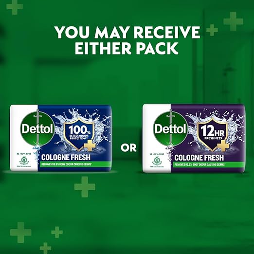 Dettol Cologne Fresh soap packaging