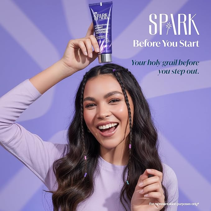 STIM Spark toothpaste for daily whitening