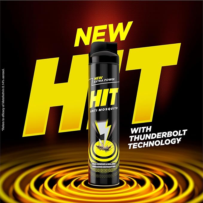 Hit mosquito spray with Thunderbolt Technology
