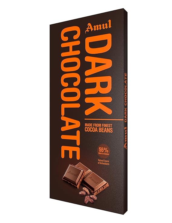 Amul 55 Percent Dark Chocolate Bar