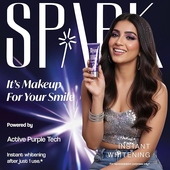 STIM Spark whitening toothpaste instantly whiter teeth