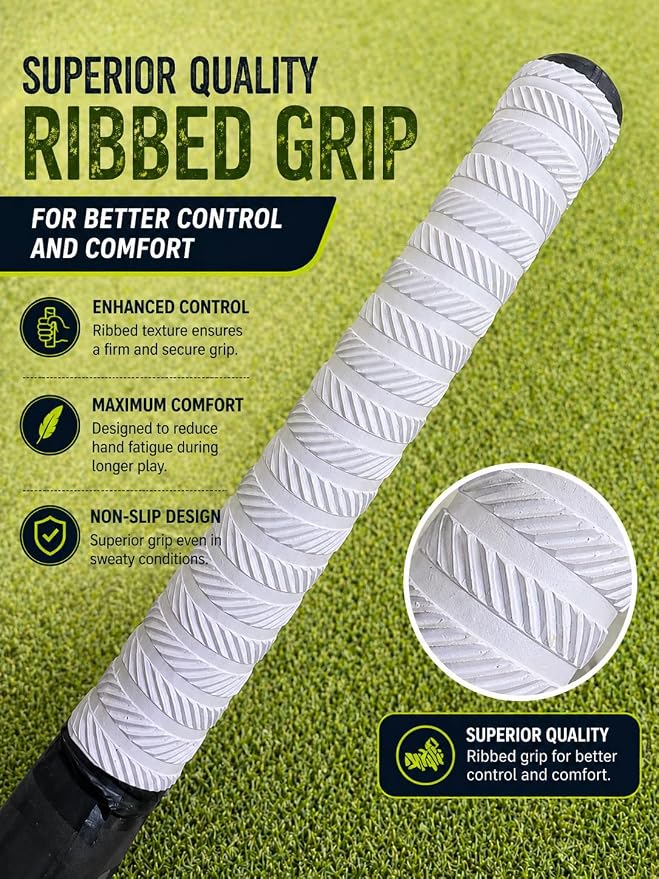 Ahead Turf X ribbed grip lightweight cricket bat