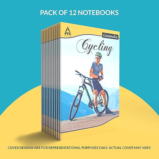 Pack of 12 Classmate Notebooks