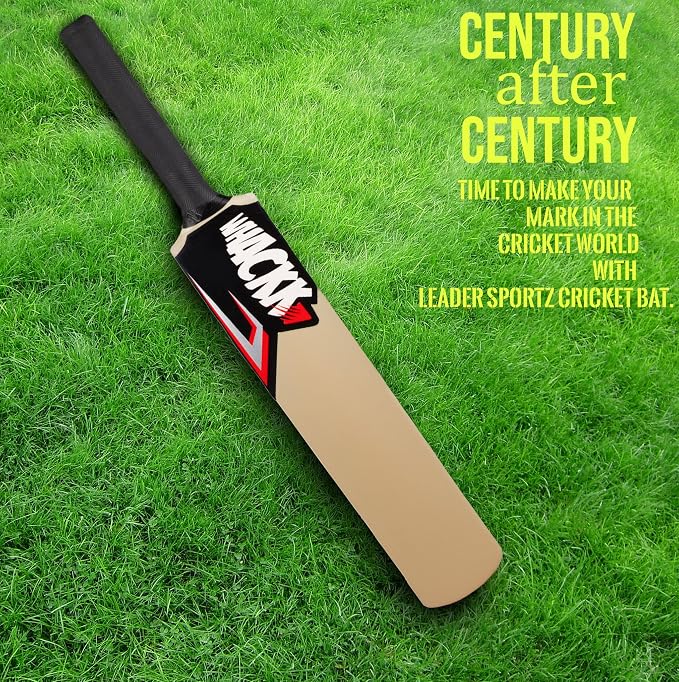 WHACKK lightweight cricket bat for tennis ball
