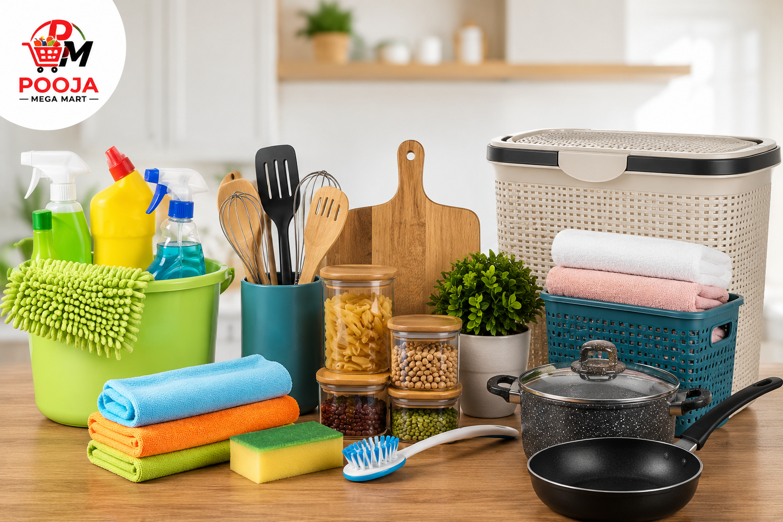 Home & Kitchen Products Online at PoojaMegaMart